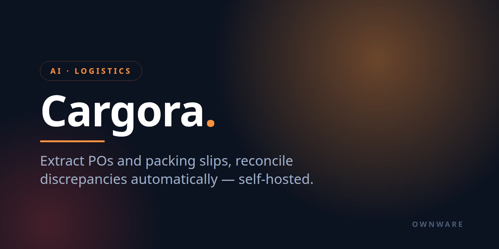 Cargora preview