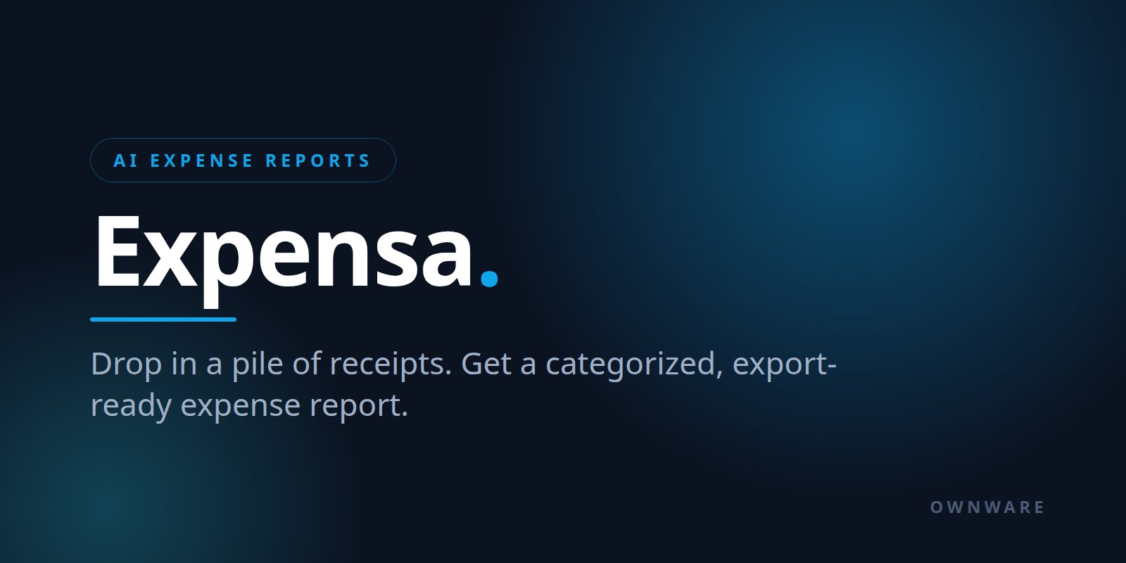 Expensa preview